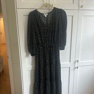 Black Polka Dot Dress